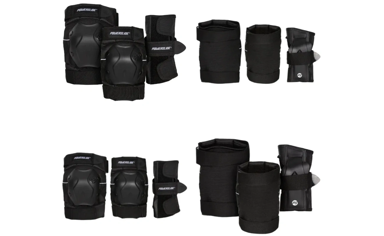 Rolete de skateboard Powerslide Standard negru, dimensiunea L, pentru echipamente sportive