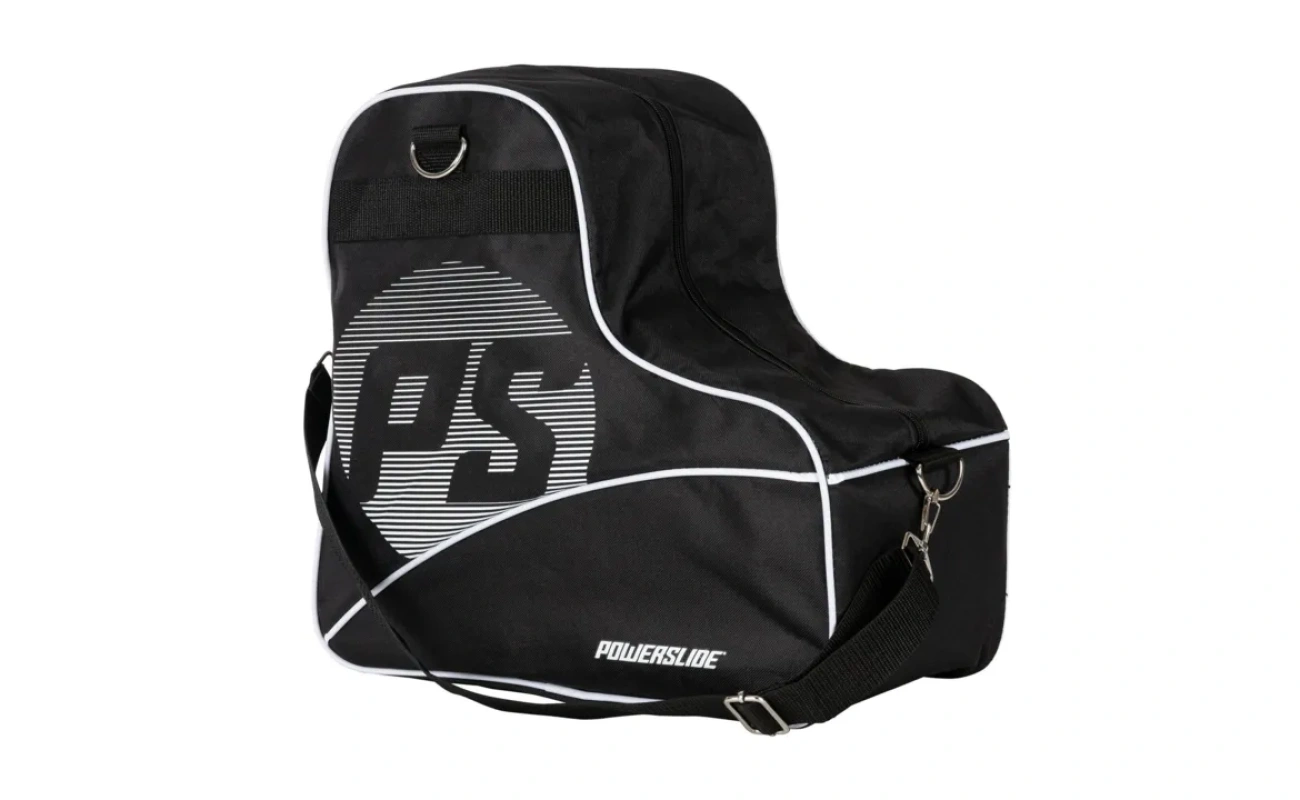 Geantă neagră pentru role PS II de la Powerslide, destinată transportului și depozitării echipamentului de skating