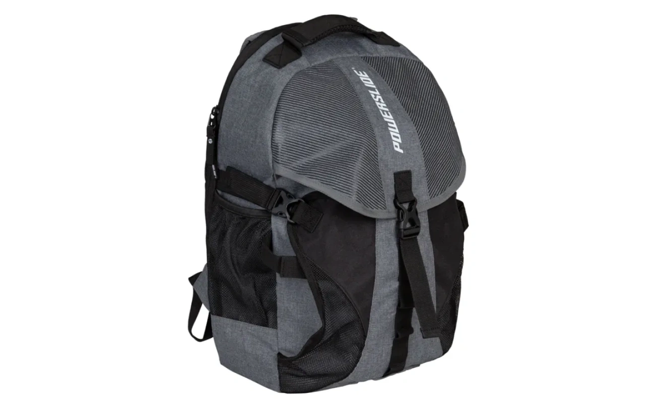 Rucsac pentru fitness Grey Powerslide, disponibil în magazinul de echipamente sportive Sportzone