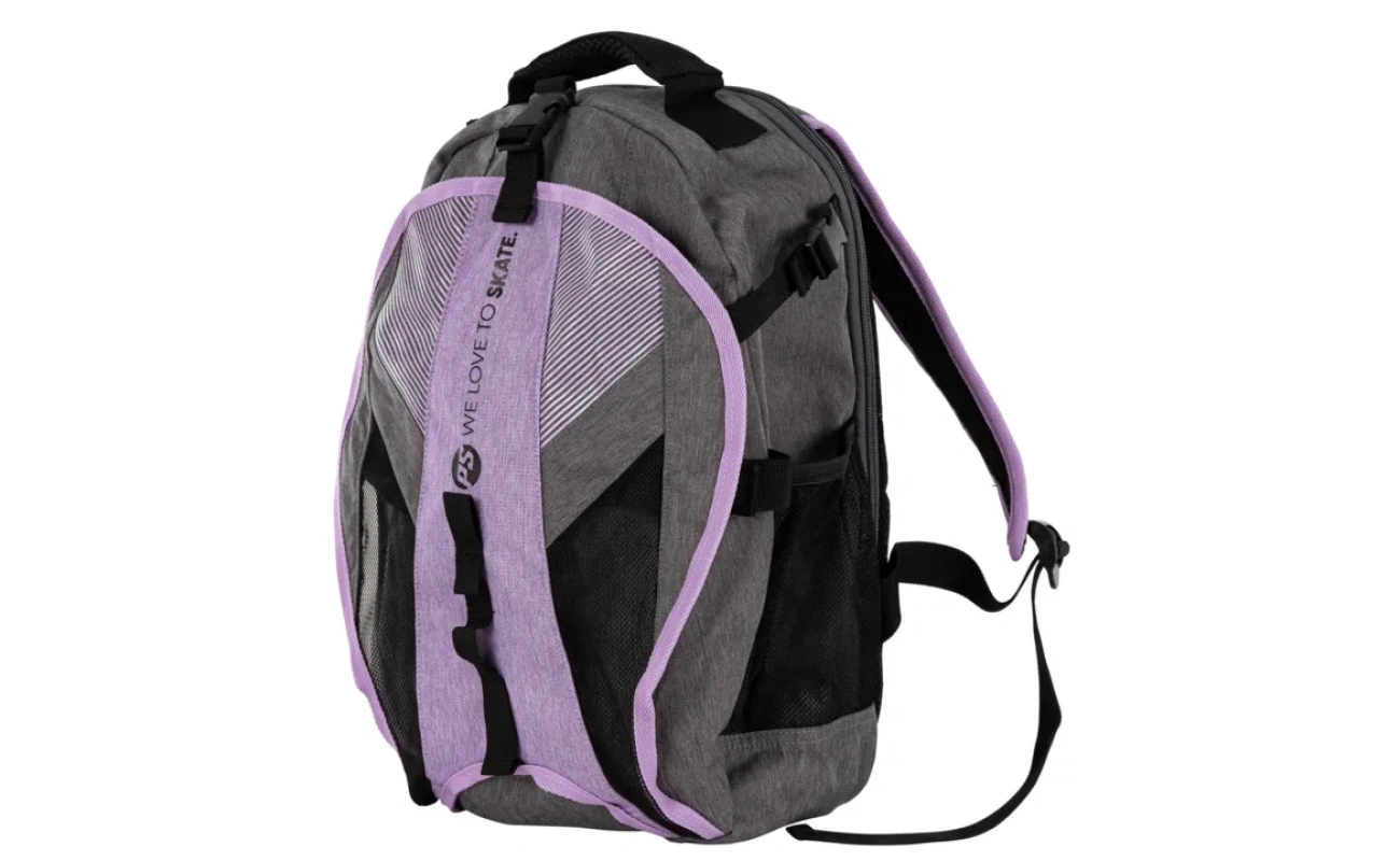 Rucsac Powerslide Fitness Backpack gri închis, produs pentru echipament sportiv, prezentat în magazinul Sport Equipment Shop