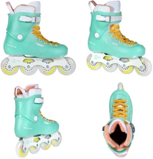 908403 Powerslide Zoom Baby Blue 80 Size 41-42