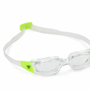 Очки д/плав AQUA SPEED TIBURON JR clear/bright green/clear lens