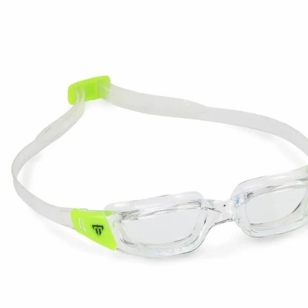 Ocheți pentru înot AQUA SPEED TIBURON JR clar/verde deschis/lamelă clară