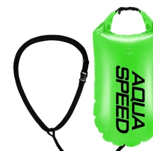 Open Water Swim Buoy 17 l Green AQUA SPEED