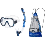 Masca de protecție pentru înot și tub de respirație AQUA SPEED Java, culoare 18, în geantă de plasă Mesh Bag