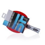 Rachetă pentru tenis de masă Spokey SUPERIOR 6* pentru sport, prezentată precum într-o miniatură, cu design modern și mânere ergonomice.