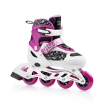 Role de roller Spokey Floki G, culoare negru cu verde, pentru sport și recreere