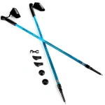 Bețe pentru Nordic Walking Spokey Meadow, cu mâner ergonomic și vârf durabil, pentru plimbări active în aer liber