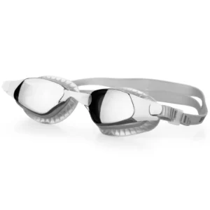 Ochelari de înot Spokey ERISK pentru protecție și vizibilitate în timpul înotului, imagine thumbnailâ€”dimensiune mică, design ergonomic, culoare neagră cu accente albe.