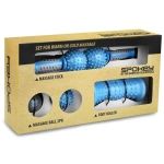 Masajer Spokey SALAMBA pentru relaxare musculară, culoare verde, produs destinat echipamentelor sportive