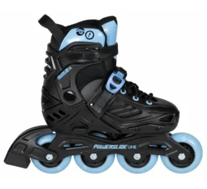 Role de patinaj cu rotile POWERSLIDE ONE URBAN KIDS SKATES Khaan Junior LTD Black