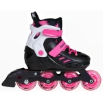 Role de patinaj cu rotile pentru copii POWERSLIDE ONE KIDS SKATES Khaan Jr. SQD roz