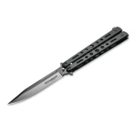Bratara japoneza neagra pentru balisong FOX BO-06EX402, produs de echipament sportiv pentru foarfece artistice