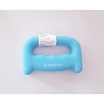 Halberă de gimnastică neoprendidată KASTET LIGHT BLUE cu țesătură de golful Mare 1.0 KG pentru sport și fitness