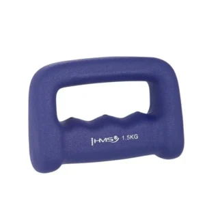 CK15 Abisal KASTET DARK BLUE NEOPREN DIMPING DUMBBELL 1.5 KG HMS