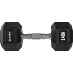 Haltera HEX PRO NEGRU de 14 kg pentru fitness și antrenamente de forță, produs HMS, imagine thumbnail