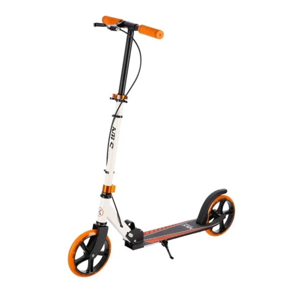 Skateboard HM0107 Abisal WHITE-ORANGE SKATERS NILS EXTREME