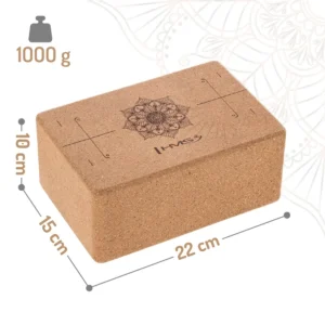 Bloc pentru yoga KJ02-C Abisal KJ02 BLOC DE YOGA CORK HMS