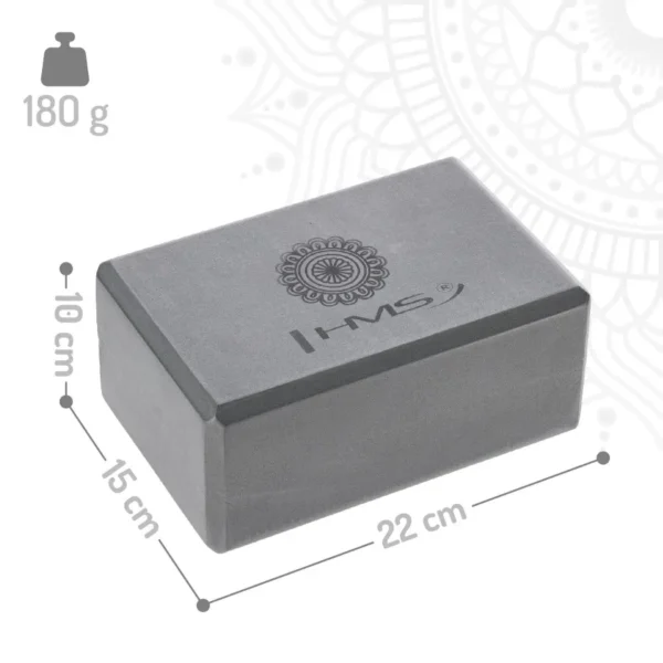 Blocheta pentru yoga KJ02-GR Abisal KJ02 BLOCHI DE YOGA GRAY HMS