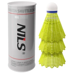 Zmeie de badminton NBL6303 Abisal NYLON SHUTTLECOCKS PAQUET DE 3 NILS