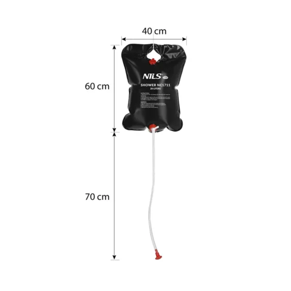 Душ портативный NC1711 Abisal PORTABLE SHOWER 20л NILS CAMP