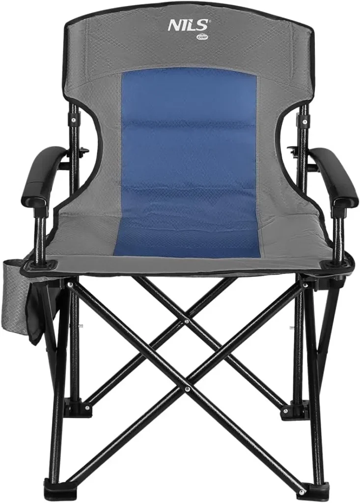 Scaun de camping abisal albastru NC3075 NILS CAMP, produs sport pentru camping și outdoor