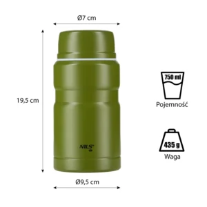 Termos NCT02 Abisal SET TERMOS 750ML NILS CAMP