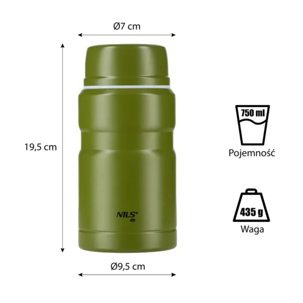 Термос NCT02 Abisal THERMOS SET 750ML NILS CAMP