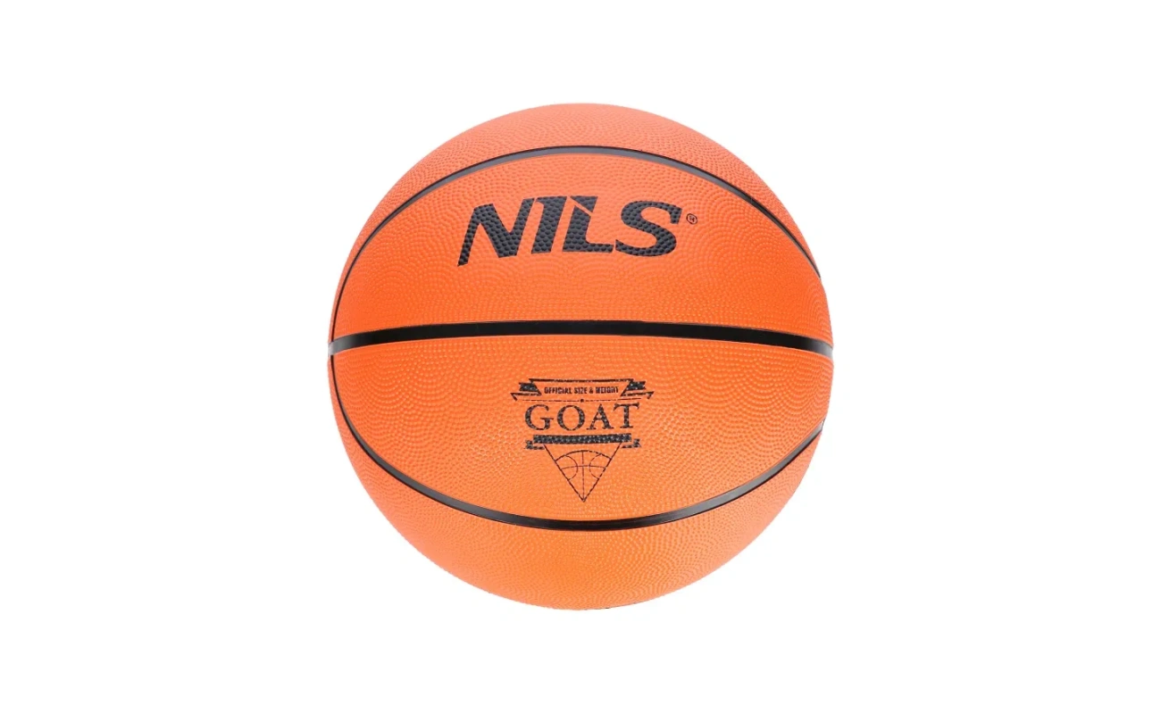Minge de baschet NPK272 Abisal BASKETBALL ORANGE GOAT 7 NILS pentru echipament sportiv