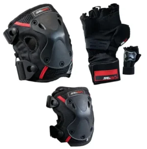 PRO-PK3P-M SEBA PROTECTIVE PACK PRO x3 (GLOVE, KneeZip & Elbow) MEDIUM