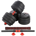Gantere și barbell compozit SGP40 Abisal, set de 40 kg pentru antrenament de forță în sala de sport
