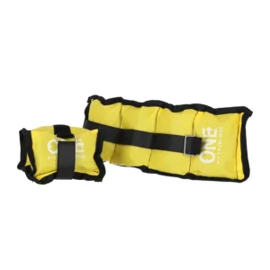 Aparat de greutare-tip pernă WW02 Abisal PILLOW WEIGHTS 2 x 1,5 KG ONE FITNESS (galben)