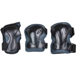 Set de protecții pentru role Rollerblade PRO junior, include 3 piese pentru antebrațe, genunchiere și, cotiene, pentru protecție sigură în timpul rolei