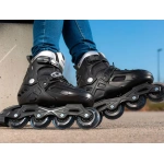 Role cu role Powerslide Khaan Junior NXT pentru copii, mărimea 35-38, echipament sportiv pentru patinaj.