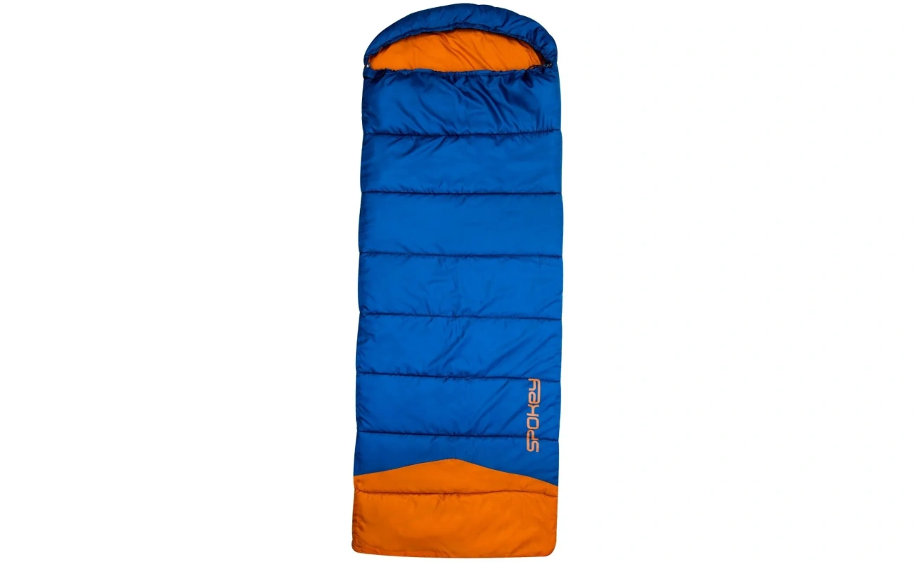 Sac de dormit Spokey OUTLAST, culoare gri, pentru camping și drumeții, dimensiuni compacte