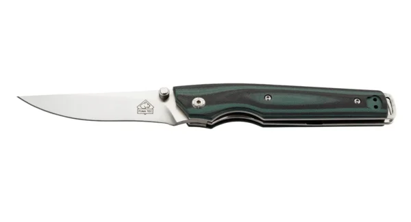 7301013 receptor TEC Einhandmesser (gri și negru G10, încuietoare liner) Puma