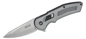 brichetă sport cu mecanism assistat, din oțel inoxidabil 7CR17MOV, model Нож 0262GYS-B 13241 BUCK HEXAM