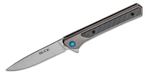 Briceag de sport model Нож 0264GYS-B 13245 BUCK CAVALIER cu blocare de cadru din oțel inoxidabil 7CR17MOV