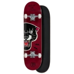 placa de skateboard Playlife Black Panther 31×8, culoare neagră, pentru sport și recreere