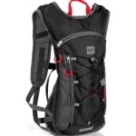 Rucsac de alergare Spokey Spark, culoare neagră cu accente albastre, pentru sportivi expus ca thumbnail pe pagina produsului