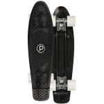 Ticonderoga Pennyboard Playlife Vinylboard 22x6, negru și alb, pentru sport și skateboard-uri