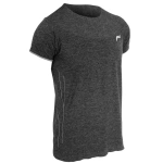 Tricou pentru fitness Megalight 140 pentru bărbați, culoare negru melanj, mărimea XL, produs sport PRO FEET
