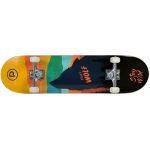 Placa de skateboard Playlife SKATEBOARDS Firce Wolf de la Powerslide pe fundal alb
