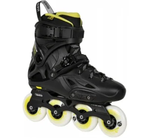 Роликовые коньки POWERSLIDE 908376 Powerslide Imperial Black Yellow 80