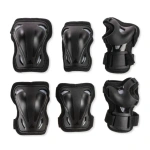 Set de accesorii pentru patine rollerblade ENERJI, pachet de 3, negru, XXXS, pentru patine sport, elemente de protecție și întreținere
