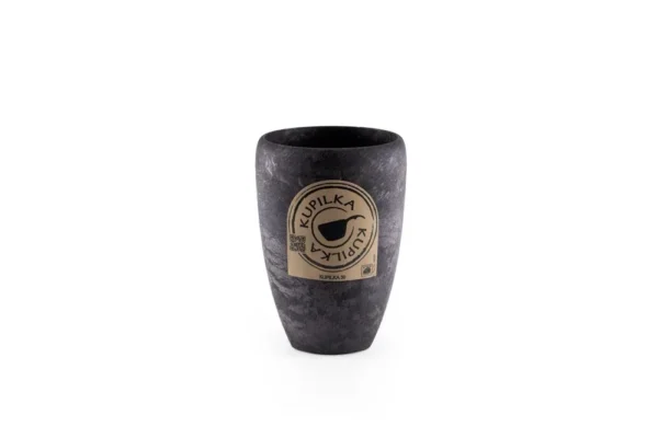 Pahar KUPILKA 30 ml, negru, potrivit pentru băuturi sportive, prezentat ca miniatură pe pagina de sport echipamente