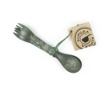Lingură sportivă Spork 205 conifer în culoare verde, potrivită pentru activități sportive.