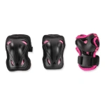 Rola de skateboard pentru junior, pachet cu 3, culoare negru NERO, dimensiune XXS, produs sport pentru echipament skateboarding