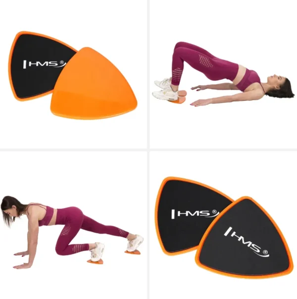 Custum de sport pentru abdomene DPS01 Abisal SLIDE HMS, echipament fitness cu suport pentru exerciții abdomene, ideal pentru antrenamente eficiente acasă sau la sala