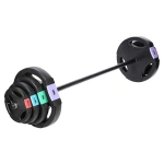 Barbell reglabil GSP40 Abisal cu plăcuțe din compozit și mâner cromat, greutate maximă 40 kg, imagine thumbnail